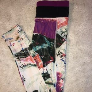 Lululemon Watercolor Leggings